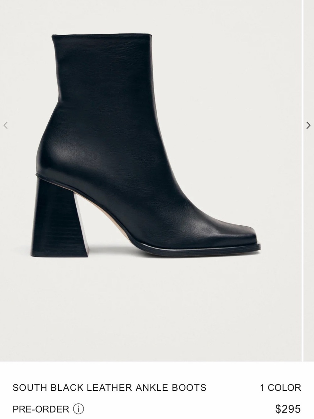 Alohas South Black Leather Boots